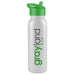 24 oz Metalike Bottle w/ Flip Straw Lid,[wholesale],[Simply+Green Solutions]