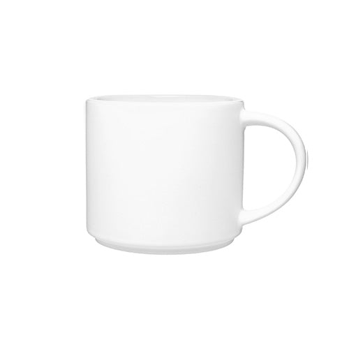  16 oz Monaco White Ceramic Mug,[wholesale],[Simply+Green Solutions]