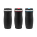  12 oz Stainless Steel Tumbler With Threaded Flip Top Lid - Berlin (Matte Black),[wholesale],[Simply+Green Solutions]