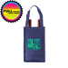 Two bottle Wine Tote, Double Layered Premium Plus *Fully Customizable*,[wholesale],[Simply+Green Solutions]